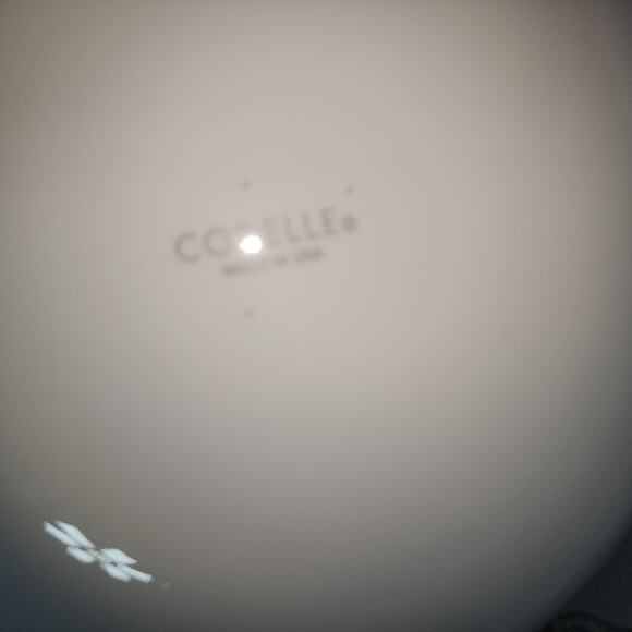 CORELLE EUC SET OF 2 LARGE 10.5" SERVING VEGETABLE BOWLS WHITE 2 qt - Picture 2 of 5